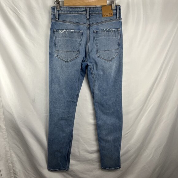 Duer L2X Stretchy Skinny Distressed Jeans Men's Size 30X32 - Picture 5 of 10